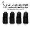 For Bam a1 mini Hotend Kit Hardened steel Nozzle 0.2 0.4 0.6 0.8mm Nozzles For bambulab A1 Hot End Accessories 3D printe