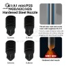 For Bam a1 mini Hotend Kit Hardened steel Nozzle 0.2 0.4 0.6 0.8mm Nozzles For bambulab A1 Hot End Accessories 3D printe