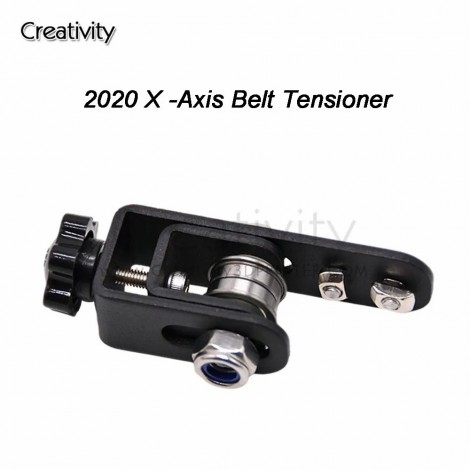 CNC 2020 X-axis Belt Tensioner for all 2020 V-Slot Aluminum Profile fit Ender 3/Pro/V2 /Ender 5/CR10 Series 3D Printer Part