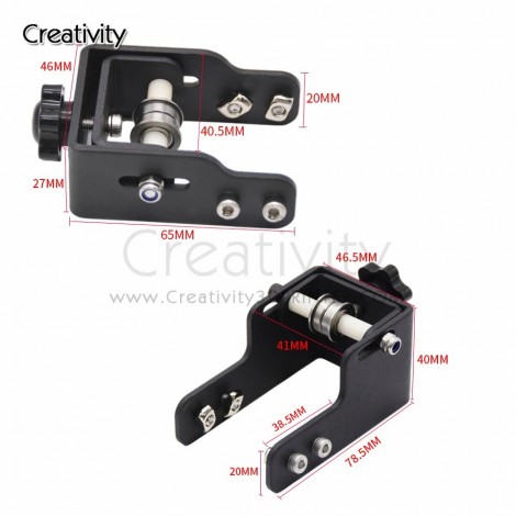 CR-10 /CR-10S 2020 X axis V-Slot profile 2040 Y axis synchronous belt Stretch Straighten tensioner For CR-10S4/CR-10S5/CR-10Mini/CR-10 V2/CR-10 V3/Ender-3 V2 3d printer cr10