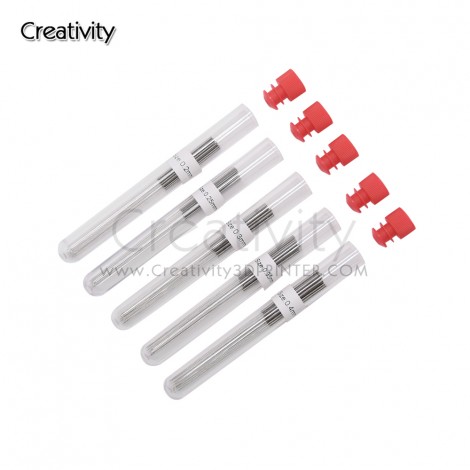 10pc/set 3D Printer stainless steel nozzle cleaning needle drill bit 0.4mm accessories reprap ultimake for CR10 CR10S Ender3