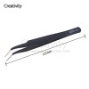 6Pcs Anti-static ESD Stainless Steel Tweezers Maintenance Tools Industrial Precision Curved Straight Tweezers Repair Tools 2021