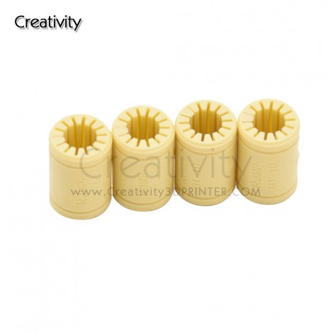 5pcs 3D Printer Solid Plastic Bearing ID 6/8/10/12mm shaft Igus Drylin RJMP-01-06 RJMP-01-08 RJMP-01-10 RJMP-01-12