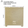 PEI Build Plate 235X235 / 310X315 mm Textured PEI Coation Steel Sheet for K1MAX Ender-3 S1 S1PRO V3SE Ender-5 S1 K1 Compatible Model