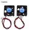 1PCS 3010/4010/5010 12V 24V Cooling Turbo Fan Brushless DC Cooler Blower 2-Wire Black Plastic Fan For 3D Printer