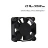K2 Plus Cooling Fan 3010 cooling fan 12000rpm L100 For k2 plus combo series 3d printer hotend accessories Parts 