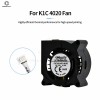 K1C Cooling Fan 4020 cooling fan 10000rpm L100 For k1 series 3d printer hotend accessories Parts 