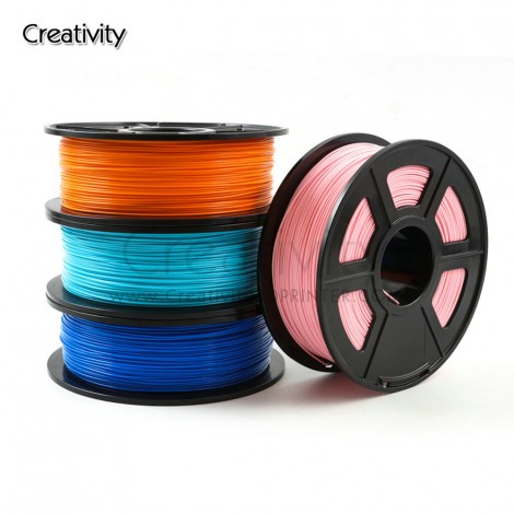 3D Printer Filament PETG 1.75mm 1KG With Spool Translucence Material Plastic PETG Filament 100% No Bubble Sublimation