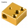 Creativity 3D Printer Replacement Part 1/3/5 PCS Heated Block Extruder 20*20*10MM for CR-10 CR-10S 3D Printer Kit