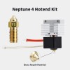 Neptune 4 , Neptune 4Pro Heated Block Heating Rod Thermistor Bimetallic Throat MY Nozzle For Neptune 4 3D Printer