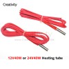 1PC 12V/24V 40W Ceramic Cartridge Heater 6mm*20mm For Extruder 3D Printers Parts Heating Tube Heat 12V40W 1M Extrusion Part