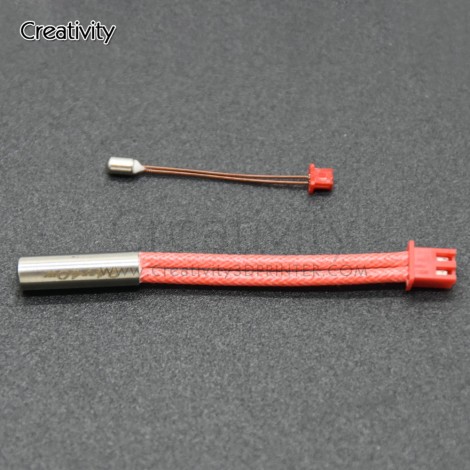 3D Printer Ender-3 S1 Ender-3 S1/S1 Pro/Sermoon V1/Pro Kit Thermistor Heating Rod Copper Plated Heating Block CR6SE Nozzle Kit