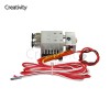 3D Printers Parts 2 in 1 out J-Head Single Head Double Color Remote Extruder Hot End Mix Extrusion All Metal Heat Sink Fan Part
