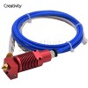 Creativity 3D Printer Parts Extruder Hotend Kit Aluminum Heat Block Mk8 Nozzle Heater Thermistor for Ender3/CR10/CR10S Pro