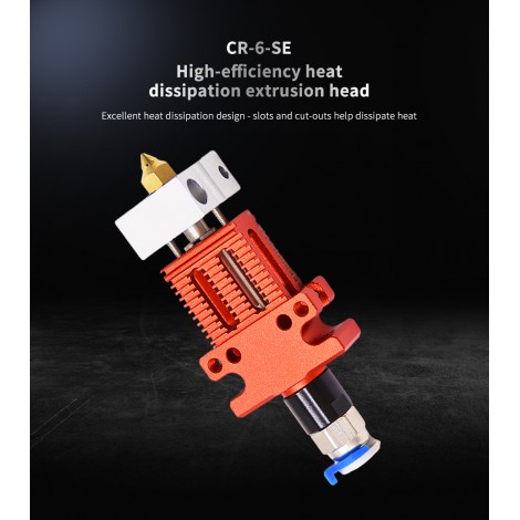 CR-6 SE Assembled Hotend Kit All Metal Extrusion Extruder Parts for Creality CR-5 CR5 PRO CR6 SE 3D Printer 