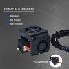 Ender5/CR10/Ender 3/Ender3V2 3D Printer Full Hotend Kit With 0.4 Nozzle Heating Block 4010 Fan Hotend Ender3/CR10 Fan Kit