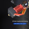 Ender5/CR10/Ender 3/Ender3V2 3D Printer Full Hotend Kit With 0.4 Nozzle Heating Block 4010 Fan Hotend Ender3/CR10 Fan Kit