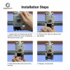 For Bambu Lab A1/A1mini Hotend Mounting Heating Assembly Original For Bambu Lab A1 Mini Bambulab A1 Mini Accessories