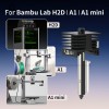 bambulab H2D Hot end Kit replacement part kid Nozzle 350°C High Temperature, 600mm/s High-Speed for h2d combo 3D Printers