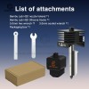 bambulab H2D Hot end Kit replacement part kid Nozzle 350°C High Temperature, 600mm/s High-Speed for h2d combo 3D Printers