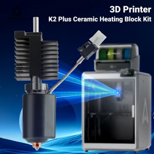 K2 Plus Hot end Kit Quick-Swap Nozzle 350°C High Temperature, 600mm/s High-Speed for unicorn nozzle 3D Printers