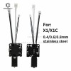 bambulab X1 P1 Hot end Kit with fan replacement part kid Nozzle 350°C High Temperature, 600mm/s High-Speed for bambulab 3D Printers