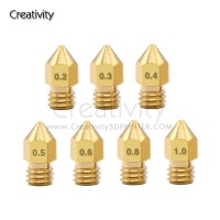 10PCS 3D Printer Nozzles ...