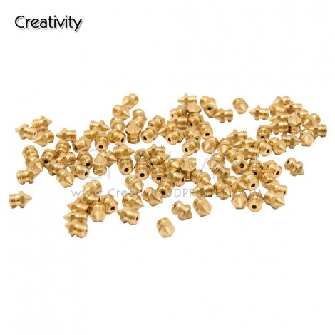 10PC CR-X 2 in 1 out 3D Printer Part CR-X 0.4/0.6/0.8MM Hotend Extruder Nozzle For 3D CR-X Printer Parts Hotend