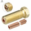 Volcano CHT Nozzle 1PC High Flow Brass Three-eyes Copper Inside 0.4/0.6/0.8mm For Sidewinder X2&Genius 3d printer