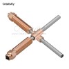 K1C New All In One nozzle Quick-Swap Integrated High-Flow Upgraded K1 Nozzle 1/3 PCS 3d printed 0.4/0.6/0.8 mm Bimetal Hotend Kit
