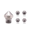 MK10 Stainless Steel Nozzle For 3D Printer Parts 0.2 0.3 0.6 1.75mm Filament M7 Thread Nozzles