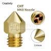 MK8 Clone CHT Nozzle Brass Copper Nozzles High Flow Extruder Print Head For Ender3/CR10 1.75/3.0MM Filament Extruder Hotend