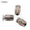 10PCS 3D Printer Pneumatic Connectors Bowden Coupler PC4-01 PTFE Tube for J-Head Extruder Fitting Connectors for CR10 Ender3