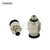 10PCS PC4-01 Pneumatic Fittings Connector Straight 3D Printers Parts Copper For V6 Bowden Extruder Filament PTFE tube Part M6 M5