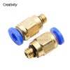 3D Printer 1pcs PC4-M6 Pneumatic Straight Fitting Connector for 4mm OD tubing M6 6mm Reprap 3D Printer Printers