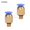 3D Printer 1pcs PC4-M6 Pneumatic Straight Fitting Connector for 4mm OD tubing M6 6mm Reprap 3D Printer Printers