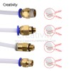 10pcs/lot 3D Printer Pneumatic Fittings PC4-M6 many type For 4mm PTFE Tube connector Coupler PC4 3d printer accessories