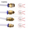 10 pcs/lot 3D Printer Pneumatic Fittings PC4-M6 many type For 4mm PTFE Tube connector Coupler PC4 3d printer accessories