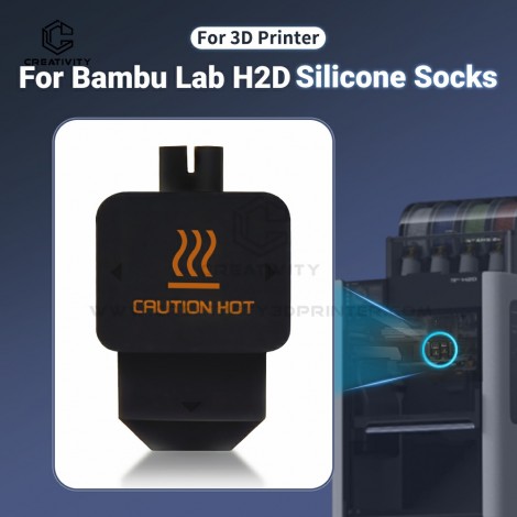 Protective sleeve For Bambu Lab H2D Hotend Silicone Cover Heating Block kit nozzle for 3D printer accessories