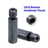 CR10 Ender3 Heatbreak Bimetal Nano Coated Throat Titanium Alloy Copper Plated Throat Heat break Ender 5/3 /V2 Neptune4 Hotend