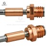 MK4 Titanium Alloy Copper Bimetallic Heat break Thread Throat 1/3/5PCS Adaptor 1.75mm for Prusa MK4 Hotend Extruder Throat Hotend Kit