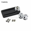 For CR-10 Series 3D Printer Dual Z Axis Timing Belt Upgrade kit width 6mm Gear 20 Teeth Inner Hole Aluminum Parts