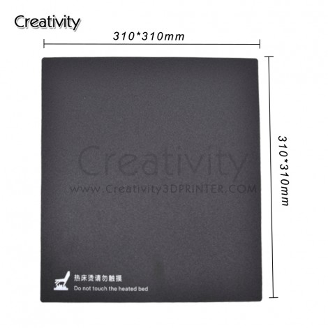 3D Printer Part 310*310mm Frosted Heated Bed Hot Bed Platform Sticker With 3M Backing For CR10 CR10S 3D Printer Part