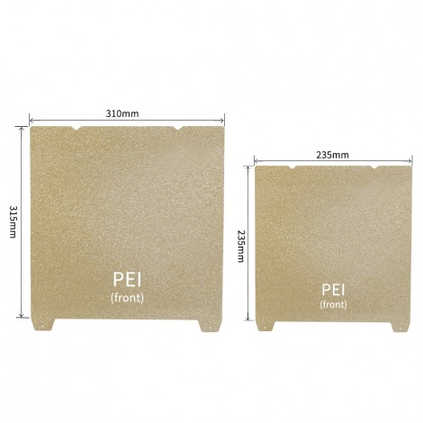 PEI Build Plate 235X235 / 310X315 mm Textured PEI Coation Steel Sheet for K1MAX Ender-3 S1 S1PRO V3SE Ender-5 S1 K1 Compatible Model