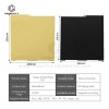Kobra3 256x268mm Textured PEI Build Plate For Anycubic Kobra 3 Double Sided pei for anycubic kobra 3 Combo 3D Printer Accessories