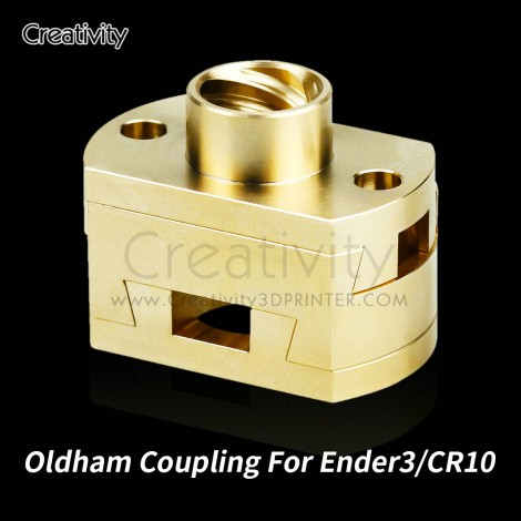 Oldham Square Coupling  T8*8 Nut 18mm Coupler Compatible with T8*8 Screw For Ender 3 Pro/ V2 CR10 3d printer Parts