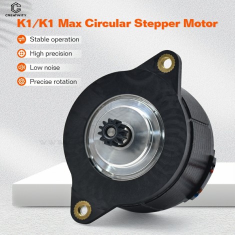 Creativity K1C Extruder Stepper Motor Original 1.8 Degree Press 12 Tooth Gear Circular motor All Metal For K1/K1Max/Enter3V3/Ender3V3Plus