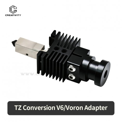 New CNC Adapter Of From Bambu LabX1 Hotend to V6 Hotend Use for Voron HotEnd Aluminum adapter