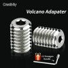 1/ 5PCS  3d printer parts Nickel Plated V6 Volcano Hotend Adapter High Flow CHT Nozzle Copper Adapters Support High Tempeture