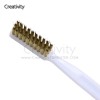 1PCS 3D Printer Tool Copper Wire Toothbrush Nozzle Brush For Cleaning Nozzle /Heating Block /Hotend Hot Bed Cleaner derusting Parts